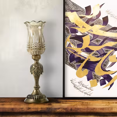 شمعدان مدل ترنادو کد Sh/T-37c مجموعه 2 عددی