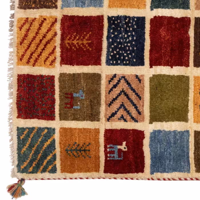 گبه دستباف یک متری سی پرشیا کد 122310