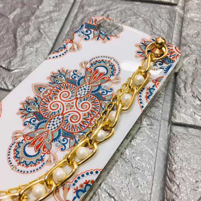 کاور مدل لاکچری مناسب برای گوشی موبایل اپل Iphone 6/6s به همراه آویز