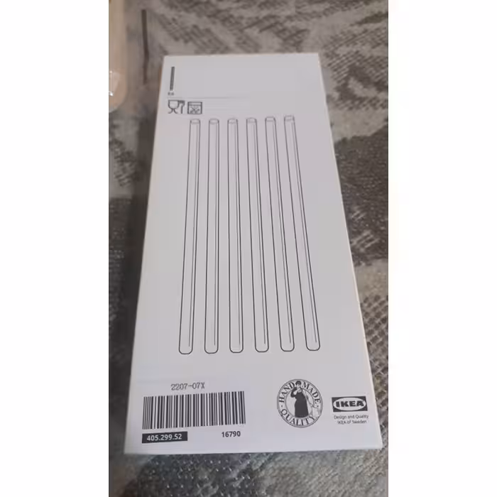 نی سرو نوشیدنی ایکیا کد 299 بسته 6 عددی