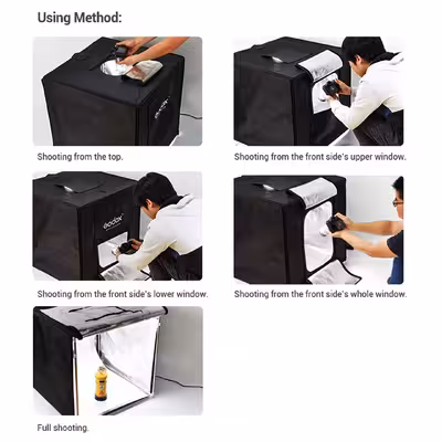 چادر عکاسی گودکس مدل LST-40 ابعاد 40×40 سانتی متر 