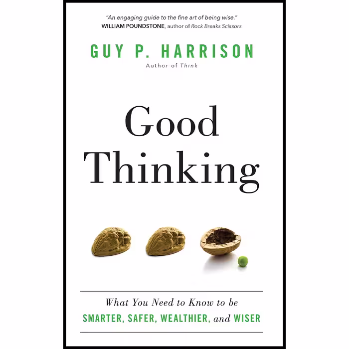 کتاب Good Thinking اثر Guy P. Harrison انتشارات Prometheus