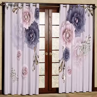 پرده کد 5496 ابعاد 280x140 سانتی متر