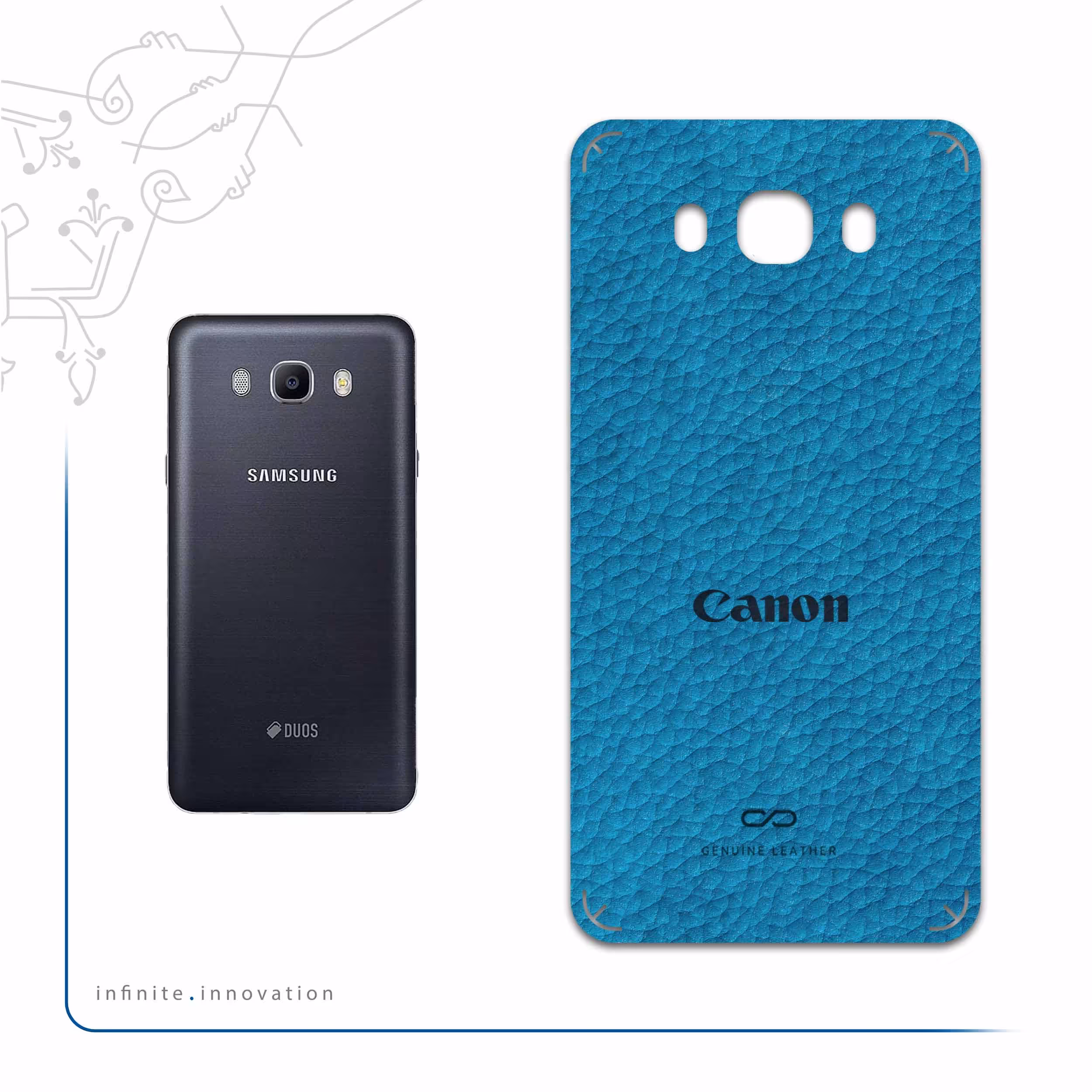 برچسب پوششی ماهوت مدل BL-CNN مناسب برای گوشی موبایل سامسونگ Galaxy J7 2016
