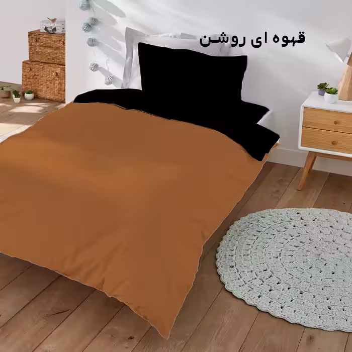 سرویس ملحفه تهران خواب مدل دورو کد 90 m یک نفره سه تکه