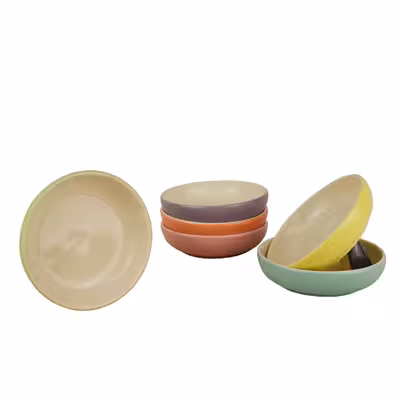 ظرف سرامیکی مدل زیتون خوری طرح پاستلو کد P