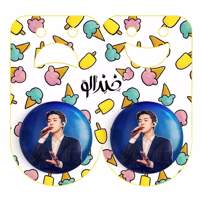 پیکسل خندالو مدل سهون گروه اکسو EXO کد 13472 به همراه مگنت