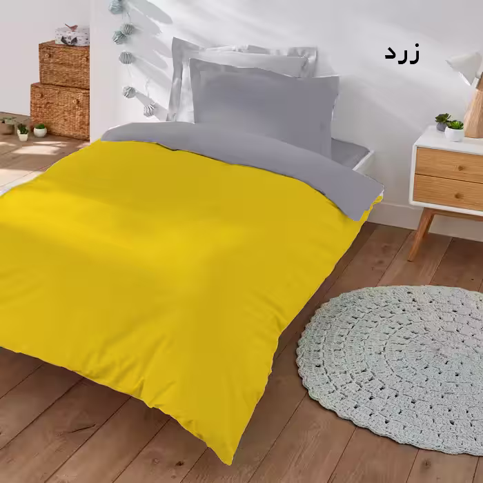 سرویس ملحفه تهران خواب مدل دورو کد 90 t یک نفره سه تکه