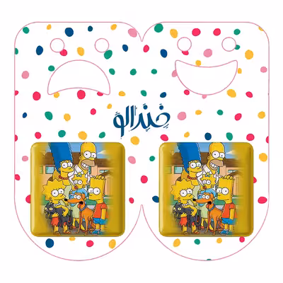 پیکسل خندالو مدل سیمپسون ها کد 3371 به همراه مگنت