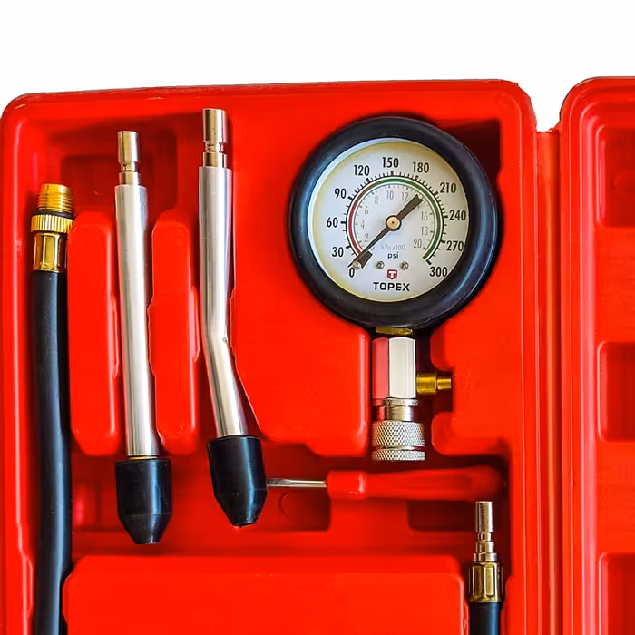 دستگاه کمپرس سنج سیلندر تاپکس مدل FGT 9965 مجموعه 8 عددی