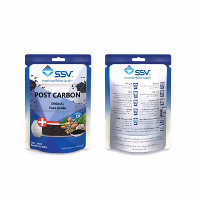 شارژ فیلتر دستگاه تصفیه آب اس اس وی مدل Post Carbon وزن 140 گرم