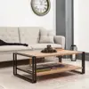 میز جلومبلی دیزم مدل CO_A200_110_BRN