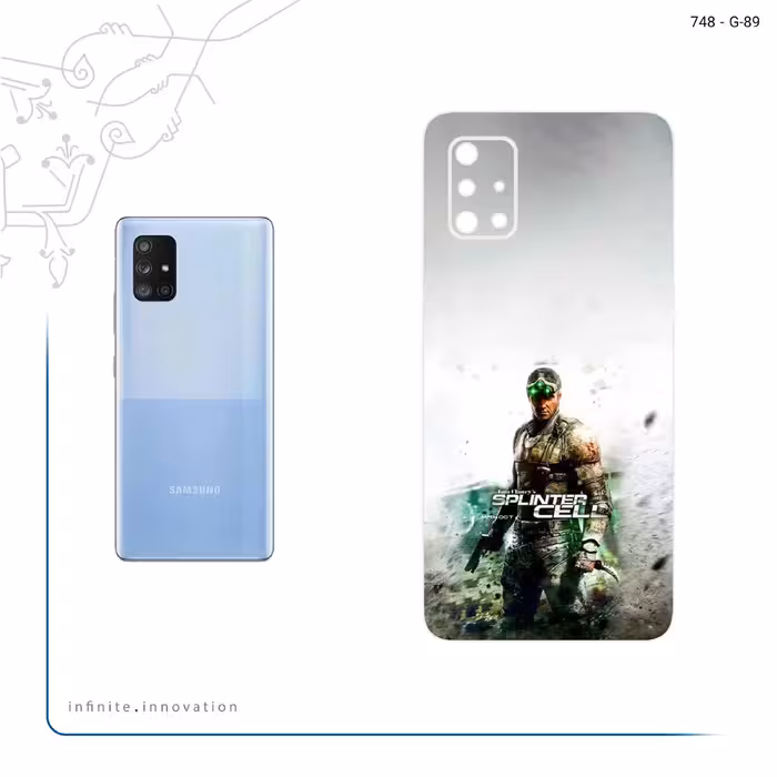 برچسب پوششی ماهوت مدل splintercell Game Series مناسب برای گوشی موبایل سامسونگ Galaxy A71 5G