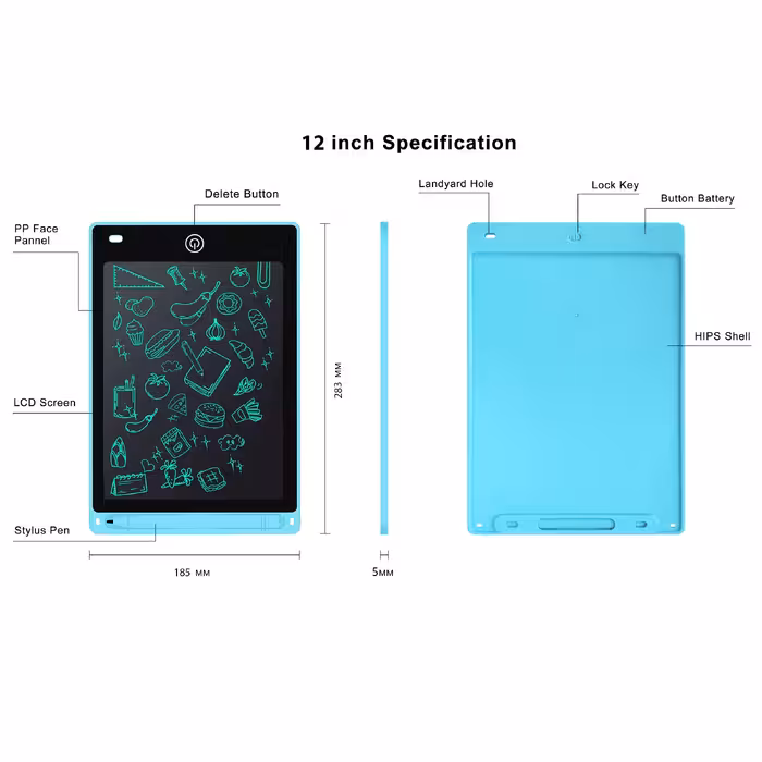 کاغذ دیجیتالی مدل LCD 12