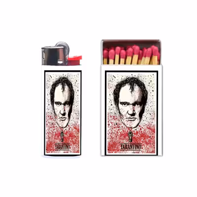 فندک مدل تارانتینو کد 1186 به همراه کبریت