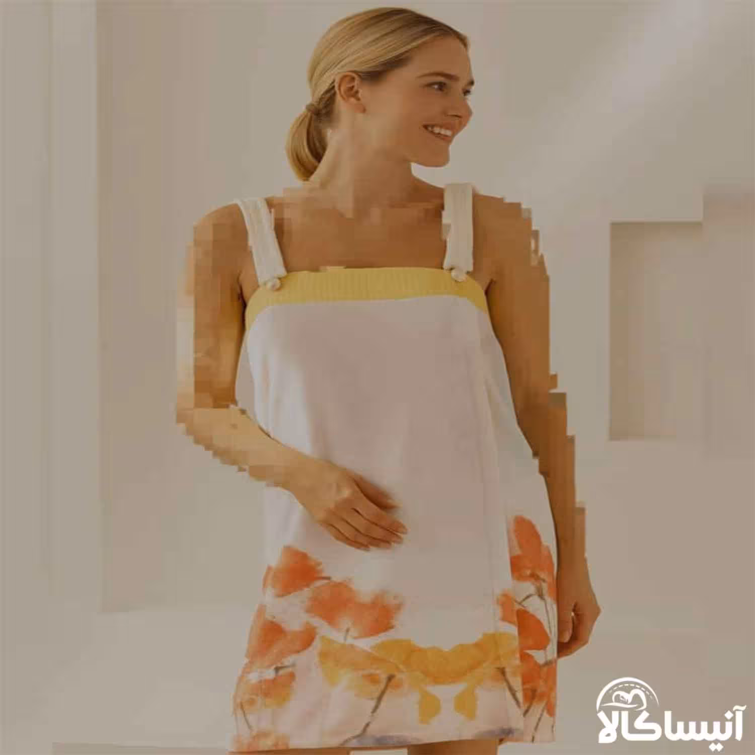 حوله دکلته برق لامع مدل ملودی