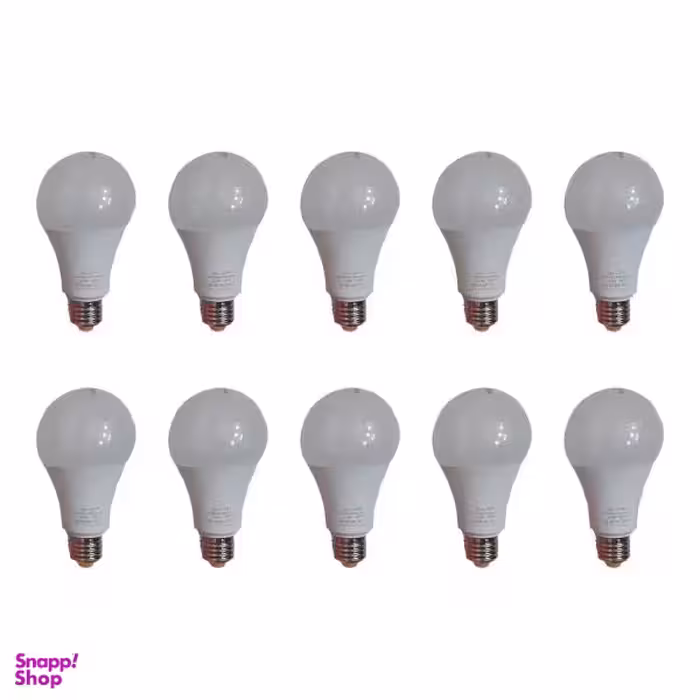 لامپ ال ای دی 15 وات نمانور پایه E27 کد KH-01 بسته 10 عددی