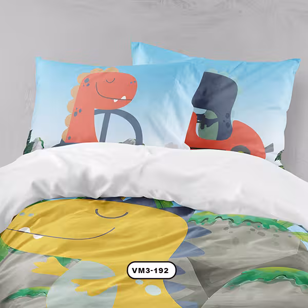 ست روتختی پسرانه دستیکور مدل دایناسور