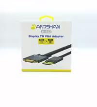 کابل DISPLAY به VGA آنوشان (ANOSHAN) مدل A-802 به طول 1.8 متر