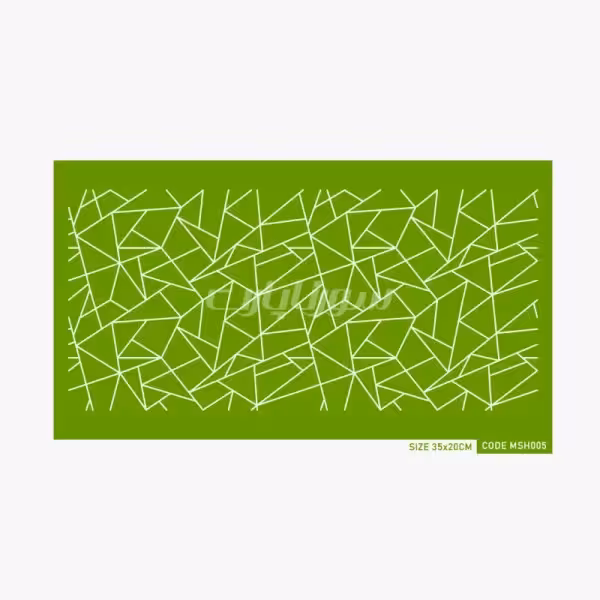 مش استنسیل خطوط شکسته سورناپارت