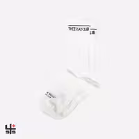 جوراب ساقدار Essayclub طرح T.E.C سفید نوشته مشکی