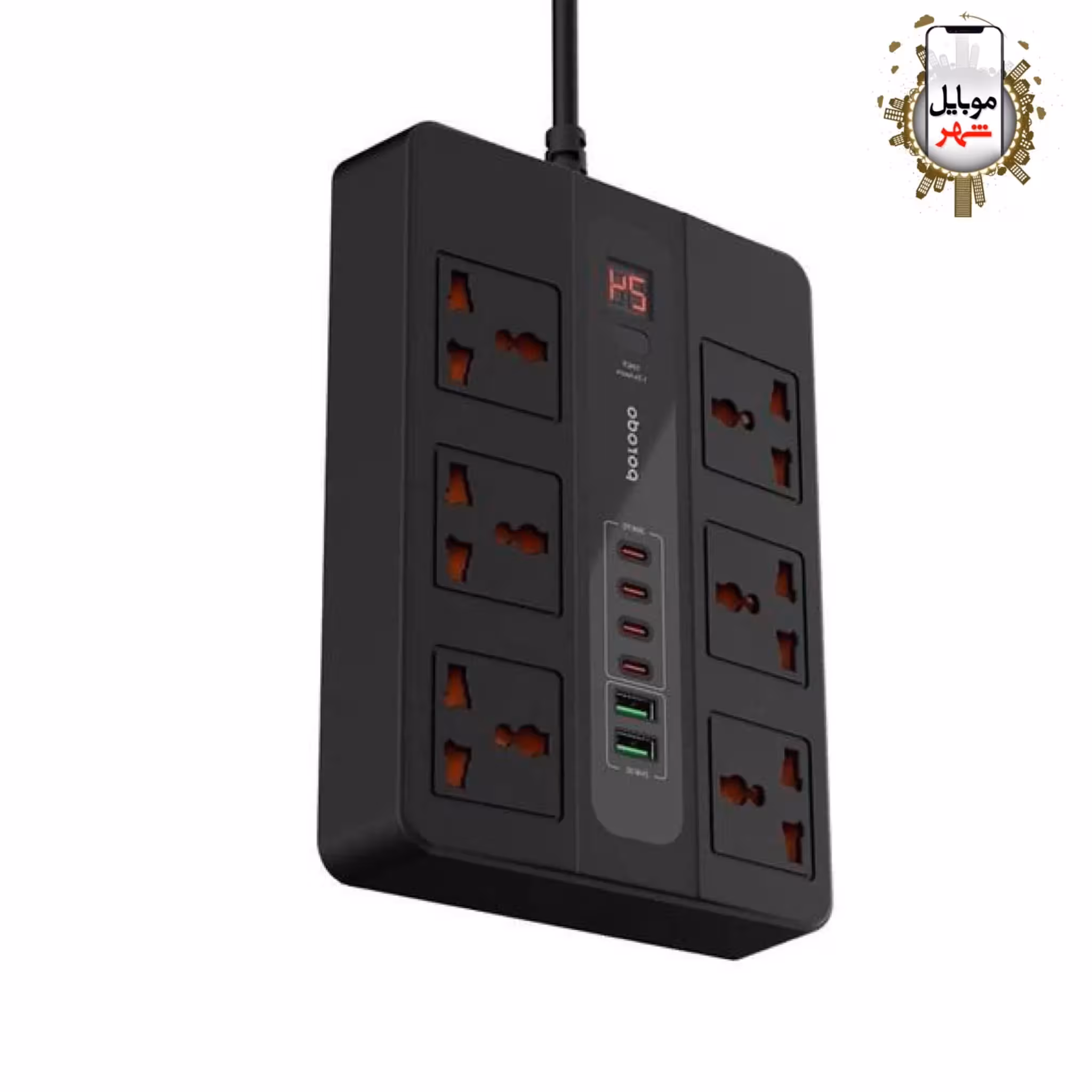 سوپر هاب چند پورت پرودو Porodo Multi-Port Super Hub 3000W PD-FWCH009-BK