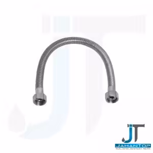 شلنگ رابط علم دوش حمام یونیورست کروم براق