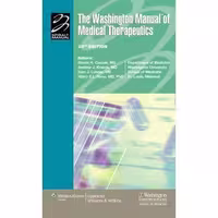 خرید و دانلود نسخه کامل کتاب The Washington Manual® of Medical Therapeutics