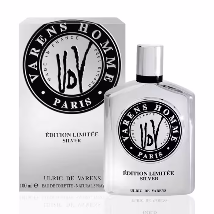 عطر و ادکلن مردانه اولریک دی ورنس ورنس هوم سیلور ادوتویلت ULRIC DE VARNES VARNES HOMME SILVER EDT FOR MEN