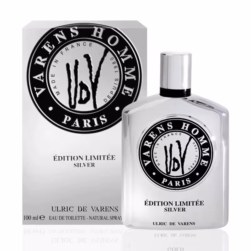 عطر و ادکلن مردانه اولریک دی ورنس ورنس هوم سیلور ادوتویلت ULRIC DE VARNES VARNES HOMME SILVER EDT FOR MEN