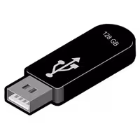 فلش مموری 128 گیگ به همراه کپی دیتا روی آن