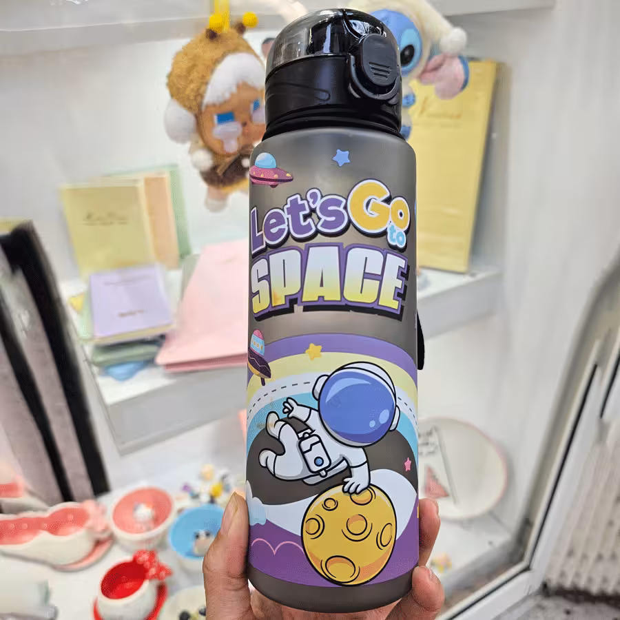 قمقمه فانتزی طرح فضانورد کد 058