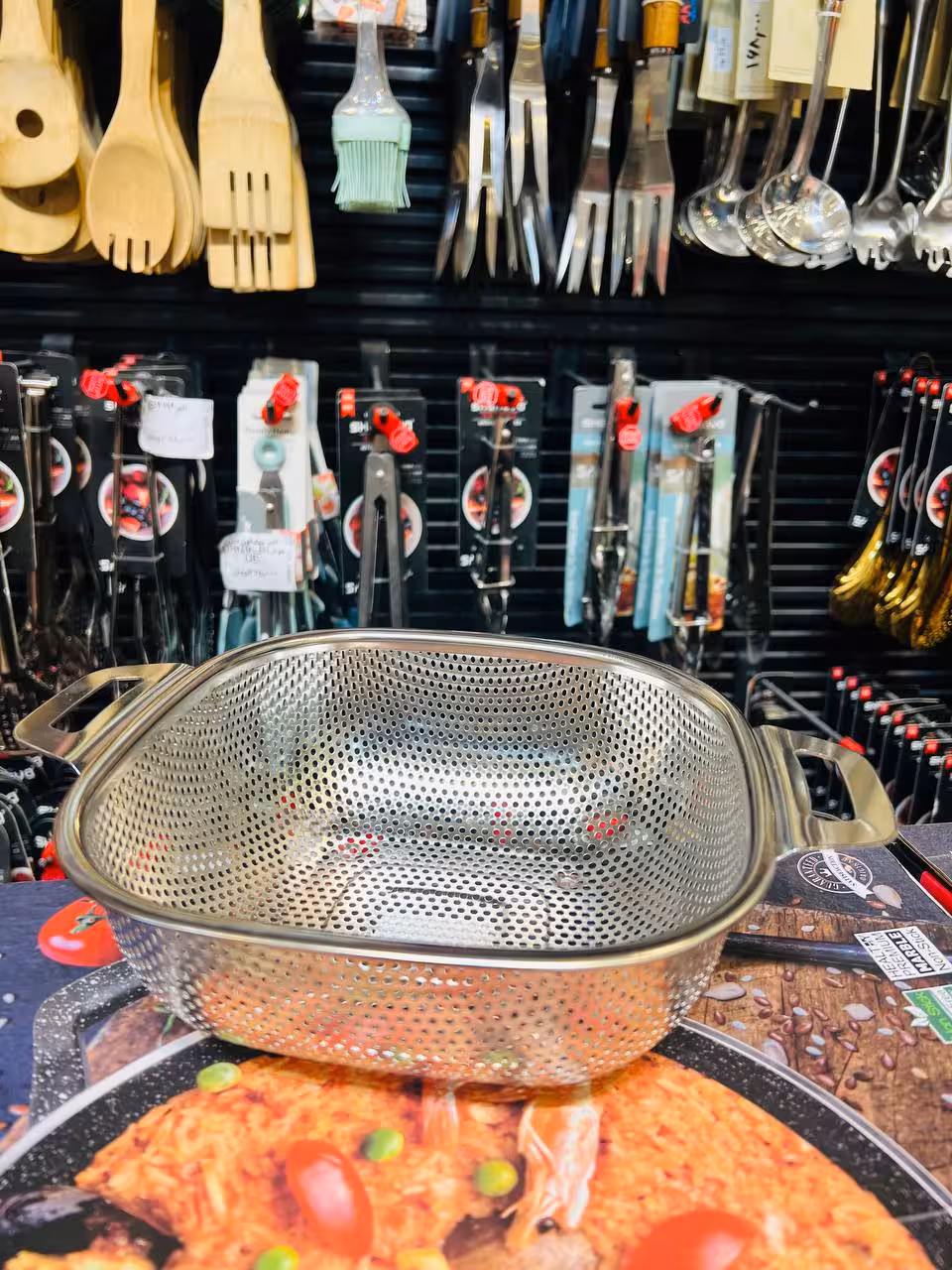 آبکش مربع استیل ضد زنگ 5060-20