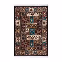 گبه ماشینی دنیای فرش کد 32 زمینه سرمه ای