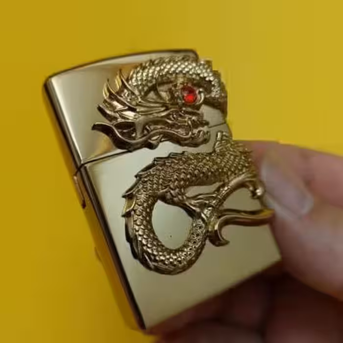 فندک طرح زیپو اژدها