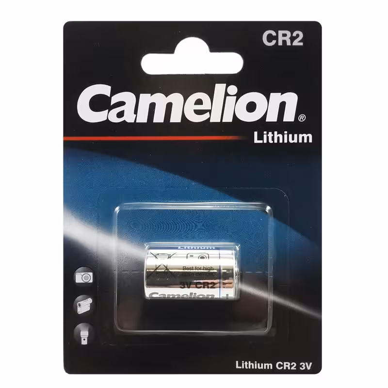 باتری لیتیوم CR2 کملیون Camelion اصل – 3 ولت