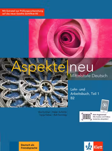 خرید و دانلود نسخه کامل کتاب Aspekte neu B2 - Mittelstufe Deutsch - Lehr- und Arbeitsbuch mit Audio-CD, Teil 1 (Audio CD)