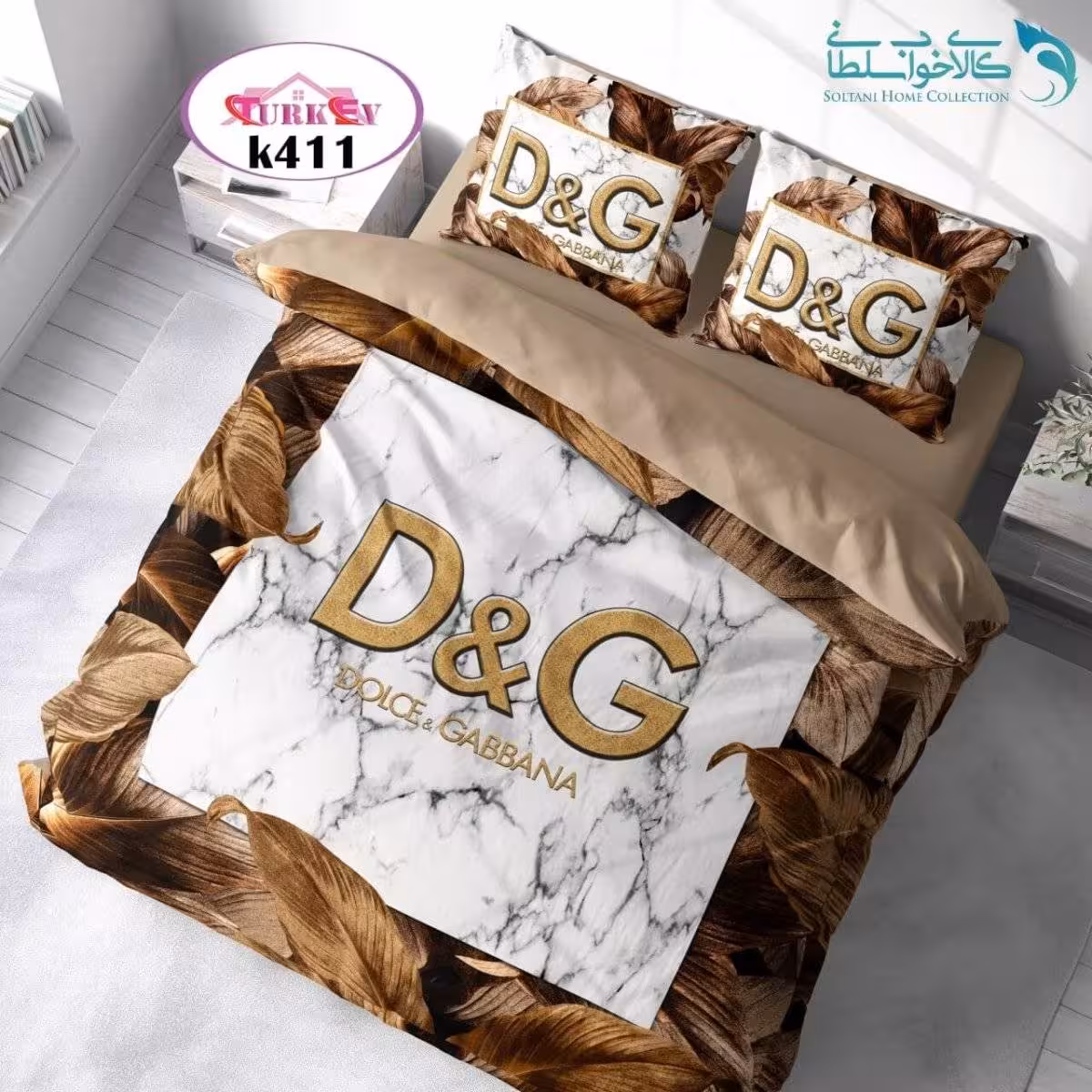 روتختی طرح D&G برند Turkev کد K411