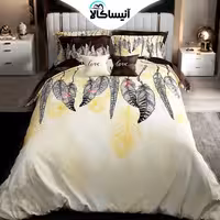 روتختی دو نفره پارلاک طرح برگ کد 45