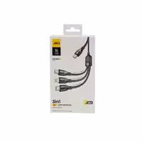 کابل شارژ سه کاره جی بی کیو مدل CA-533 (3in1)