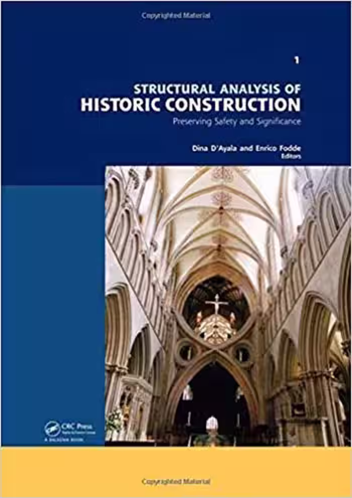󾕇 دانلود کتاب Structural Analysis of Historic Construction - دانلود کتاب های دانشگاهی