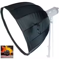 سافت باکس پارابولیک پرتابل  120cm سری KU-16S