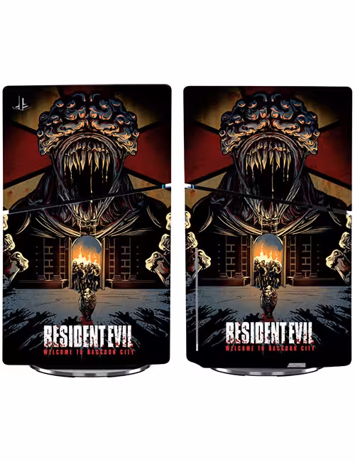 اسکین پی اس 5 اسلیم دیجیتال برند گیمآور طرح رزیدنت اویل کد A