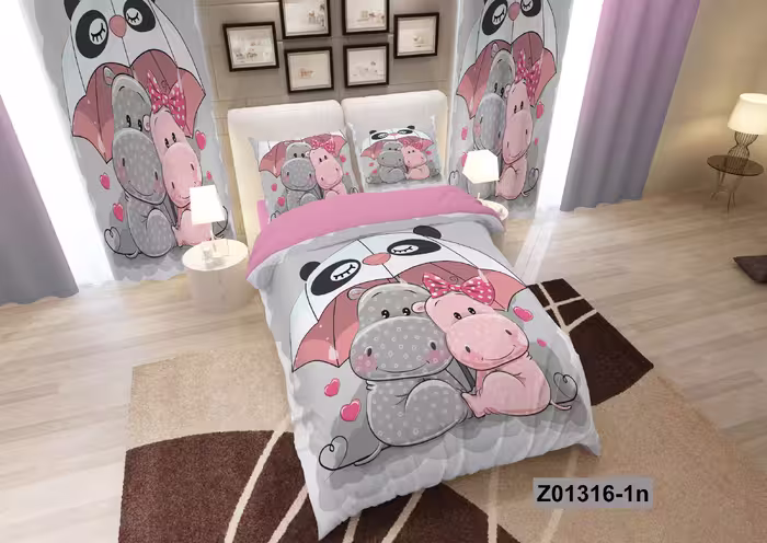لحاف روتختی تنسل سه بعدی (3D) کالای خواب متین کد 1316