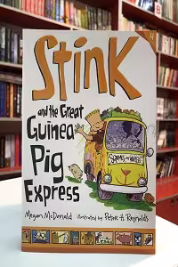 کتاب Stink 4 and the Great Guinea Pig Express اثر Megan McDonald و Peter H. Reynolds