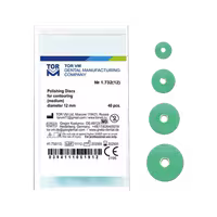 دیسک پرداخت مرکزدار سبز TORVM – POLISHING DISCS 40PCS