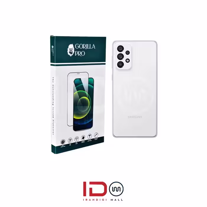 گلس و محافظ هیدروژلی (شفاف) بدنه گوشی سامسونگ مدل Galaxy A73 5G
