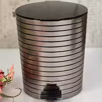 سطل 3لیتر  دو جداره پدالی بازن 