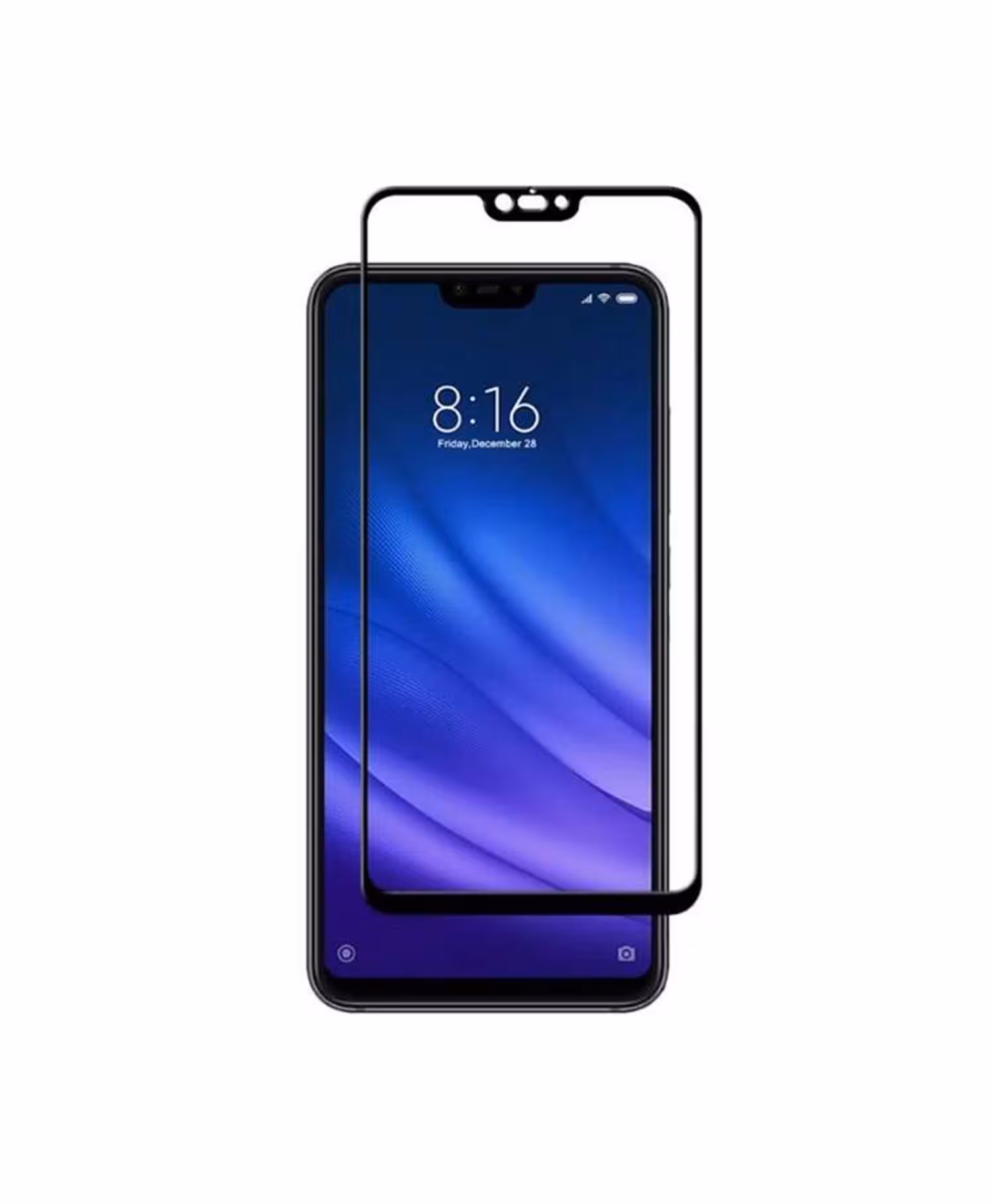 محافظ تمام صفحه نمایش شیشه ای شیائومی Mi 8 Lite