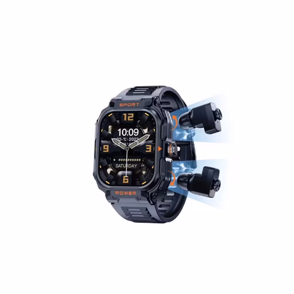 ساعت هوشمند و هندزفری بلوتوث گرین لاین Green Lion Fit-Gear GNFITGRSW